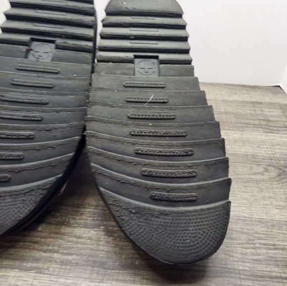 Dr. Martens Blaire White Platform Slide / Sandals 3 Straps Womens Size 8 - Picture 8 of 9